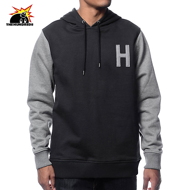 the hundreds black hoodie