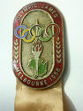 OLYMPIC SILVER BADGE MELBOURNE 1956 - Fencing - RA