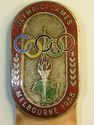 OLYMPIC SILVER BADGE MELBOURNE 1956 - Fencing - RA