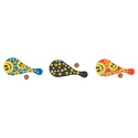 10"" SMILE FACE PADDLE BALL Case Pack 60