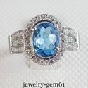 2.83Ct Oval 9*7MM Solid 18Kt W-Gold 100% Natural D