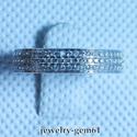 0.38 Carat Womens Solid 14Kt White Gold VS Natural