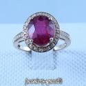 4.74Ct Oval 11*9MM Solid 14Kt Rose Gold VS Natural