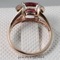 1.96Ct Oval 9*7MM Solid 14Kt R-Gold Pink Tourmalin