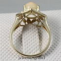 2.61Ct Oval 10*8MM Solid 14Kt Yellow Gold VS Natur