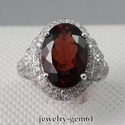 6.99Ct Oval Solid 14Kt White Gold Diamond SPARKLY 