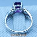 2.36Ct Oval 9*7MM Solid 14Kt White Gold VS Natural