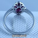 1.31Ct Pear 8*6MM Solid 14Kt White Gold VS Natural