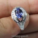 2.26Ct Oval 8*6MM Solid 14Kt W-Gold VS Natural Dia