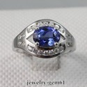 2.26Ct Oval 8*6MM Solid 14Kt W-Gold VS Natural Dia