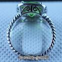 3.20Ct Cushion 9*9MM Solid 14Kt White Gold VS Natu