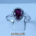 1.31Ct Pear 8*6MM Solid 14Kt White Gold VS Natural