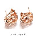 Gorgeous Solid 14Kt Rose Gold VS Natural Diamond W