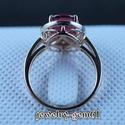 4.20Ct Oval 11*9MM Solid 14Kt R-Gold Natural Diamo