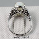 2.55Ct Oval 11*9MM Solid 14Kt W-Gold Natural Wollo