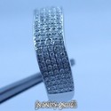 0.63 Carat Womens 14Kt White Gold VS Natural Diamo