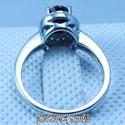 1.54Ct Oval 7*5MM Solid 14Kt White Gold VS Natural