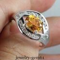 1.7Ct Oval 8*6MM Solid 14Kt White Gold VS Natural 