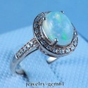 2.52Ct Oval 11*9MM Solid 14Kt R-Gold Natural Wollo
