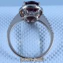 2.02Ct Oval 9*7MM Solid 14Kt Rose Gold Natural Dia