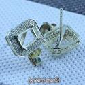 Emerald 6.5*4.5MM Solid 14Kt Yellow Gold Natural D
