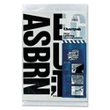 Press-On Vinyl Uppercase Letters Self Adhesive Bla