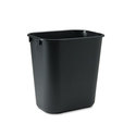 Soft Molded Plastic Wastebasket Rectangular 3 1/2 