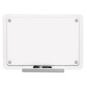 iQTotal Erase Board 11 x 7 White Translucent Frame