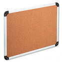 Bulletin Board Natural Cork 24 x 18 Aluminum Frame