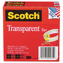 Transparent Tape 600-2P34-72 3/4"" x 2592"" 3"" Co