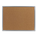 Bulletin Board Natural Cork 24 x 18 Satin-Finished