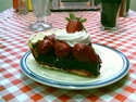 Strawberry Pie Slice Fake Food Display Food Home D