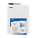 BAZIC 8.5"" X 11"" Dry Erase Board w/ Marker Case 