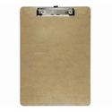BAZIC Standard Size Hardboard Clipboard w/ Low Pro