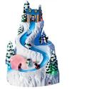 Animated Lighted Winter Skigloo