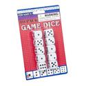 White Game Dice 10 Pack Case Pack 72