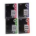 College Rule Notebook 100 Sheet 2 Subject Case Pac