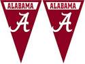 Alabama 25 FT. Party Pennant Flags Case Pack 6