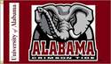 Alabama Crimson Tide 3' x 5' Single Sided Flag Cas