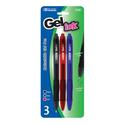 BAZIC Asst. Color Retractable Gel Ink Pen Case Pac