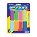 BAZIC Neon Bevel Eraser (8/Pack) Case Pack 72