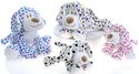 9" 4 Assorted Polka Dot Floppy Dogs Case Pack 24