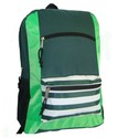 18" Contrast Basic Backpack - Green Case Pack 40