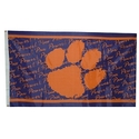 Clemson University Flag 3 X 5 Wrap Case Pack 12
