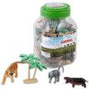 Animal 80 Piece Dino, Farm, Wild Assorted Case Pac