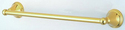 GOVERNOR 24 TOWEL BAR-Polished Brass Finish