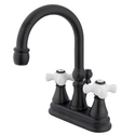 Governor 4 CNTR Set Lavatory FCT W/Brass pop-up-Oi