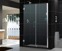 DreamLine UNIDOOR Frameless 60-61 inch Adjustable 