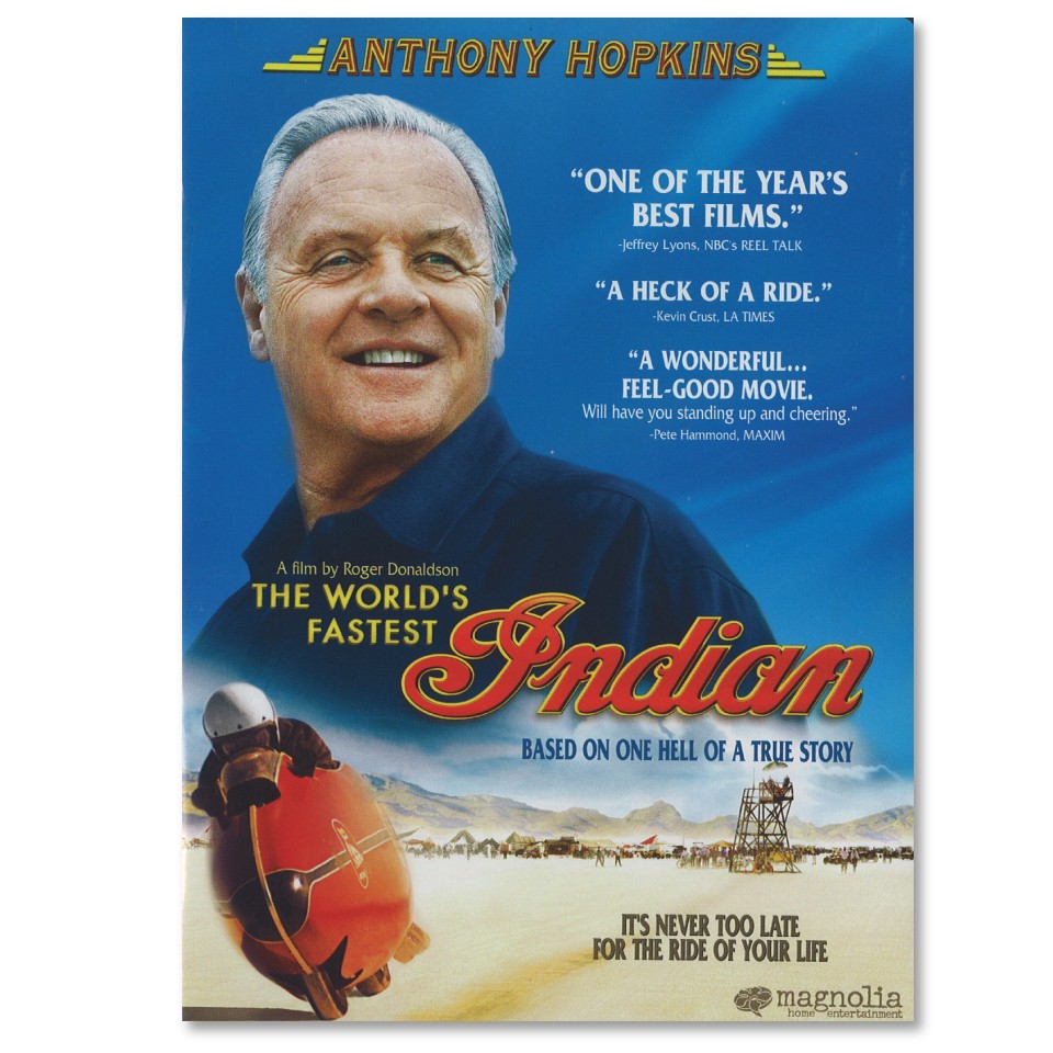 The World's Fastest Indian DVD Widescreen 2005 Anthony Hopkins ...