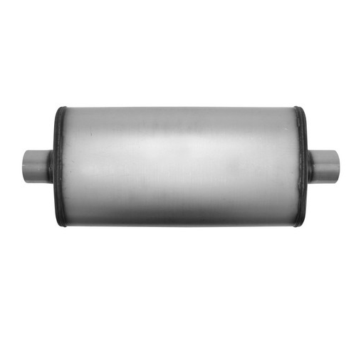 AP Exhaust 3681 Truckex C//C 16/" Muffler with 4/" Inlet//Outlet